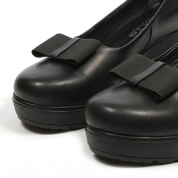 Туфли женские из натуральной кожи р-р.33-34, арт.1523 ОПТ фото 4