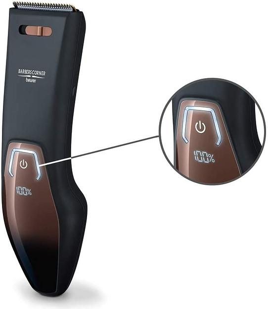 Машинка для стрижки Beurer HR5000 черный (насадок в компл:2шт) фото 3