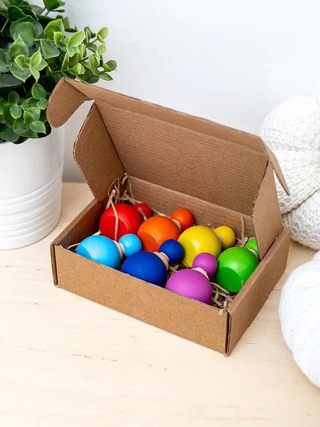 Набор развивающих игрушек «Горшочки и человечки» - деревянные игрушки, Опт фото 1