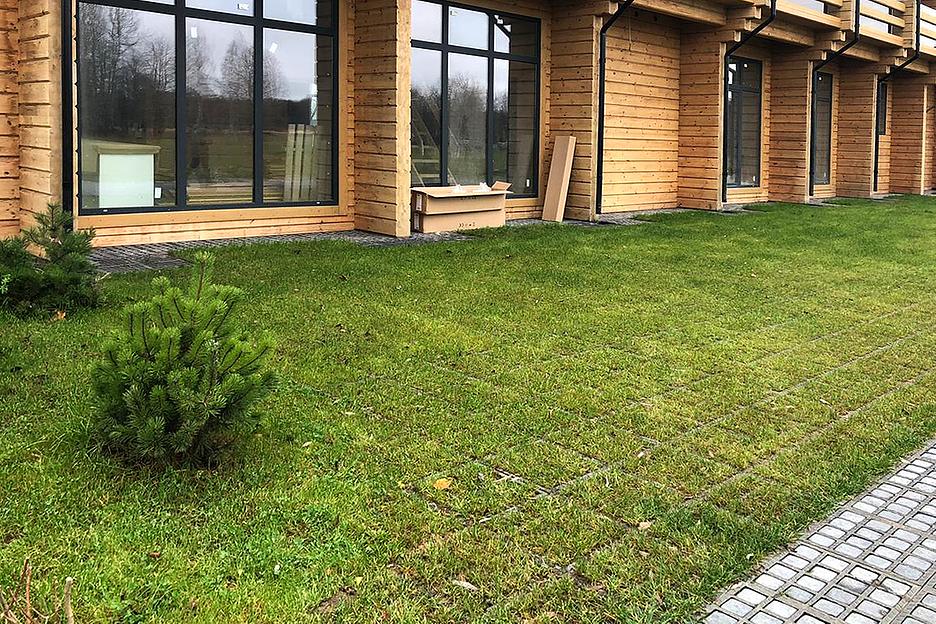 Полимерпесчаная газонная решетка МультиДренаж ПЛЮС фото 8