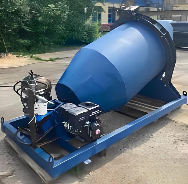 Малотоннажный автоматический бетоносмеситель фото 1