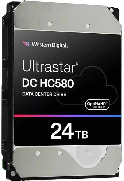Жесткий диск WD SATA-III 24TB 0F65101 WUH722424ALE604 Ultrastar DC HC580 4KN (7200rpm) 512Mb 3.5" фото 3