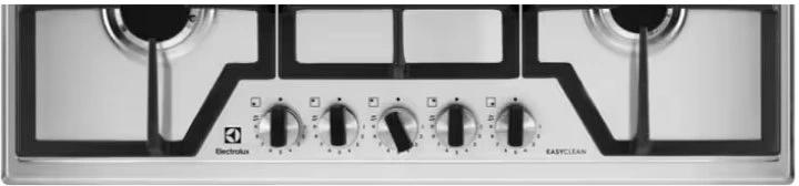 Газовая варочная поверхность Electrolux KGS75362XX нержавеющая сталь фото 2