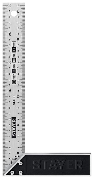 STAYER 300 мм, столярный угольник, Professional (3431-30) фото 1