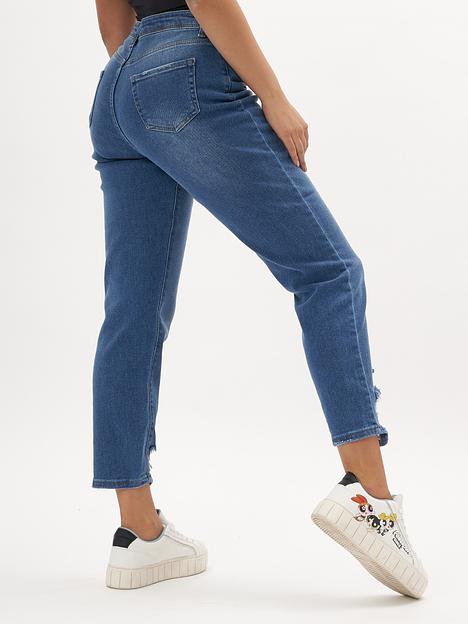 Джинсы прямые BOLD WOMAN 836_1S фото 5