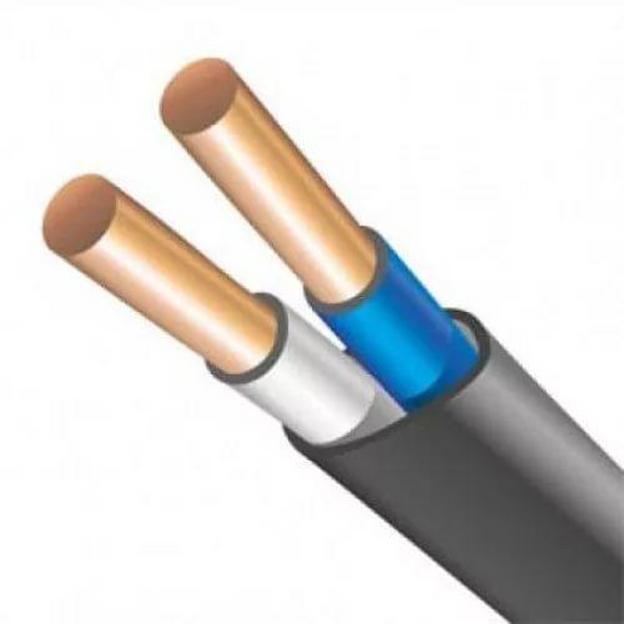 Кабель ВВГ-Пнг(А)-LS 2х2.5 ОК (N) 0.66кВ (уп.100м) ПромЭл 872002752 фото 1