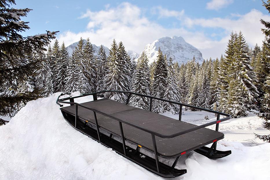 Аэросани Бурлак 20 л.с.(460 см3) электрозапуск с санями ПГД - 2500 фото 7