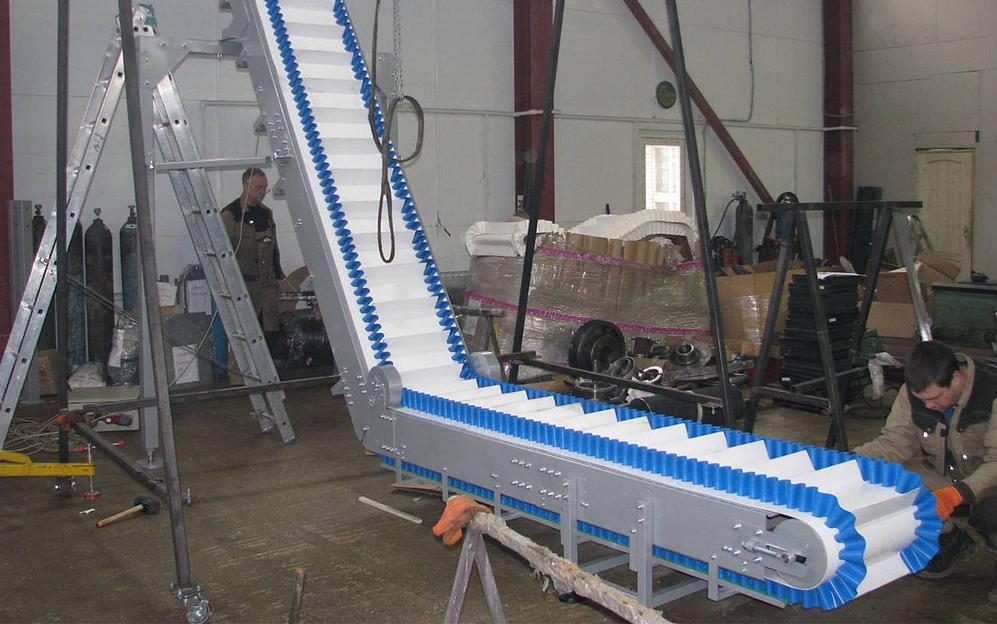 Z-образный ленточный конвейер фото 3