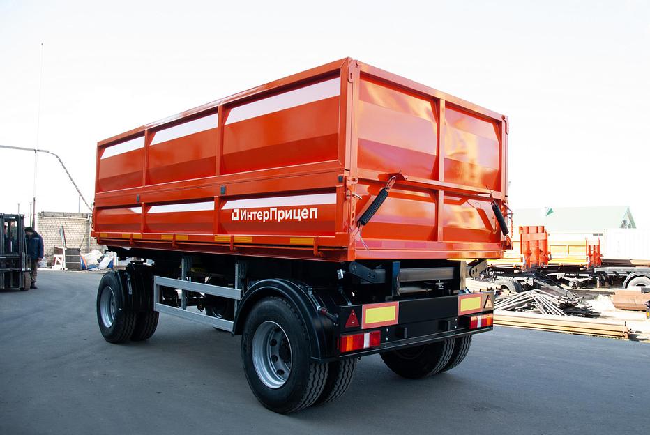 Прицеп самосвальный двухосный фото 4