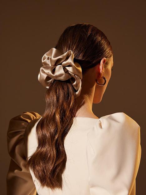 Набор шёлковых резинок Grande Amore «Cappuccino» ОПТ фото 1