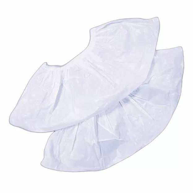 Бахилы особо прочные белые 35 мкм, 1000 пар опт фото 2