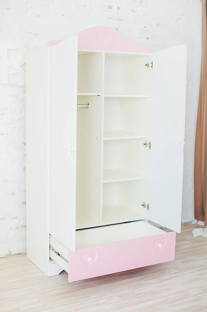 Шкаф детский «Сердечко» фото 3