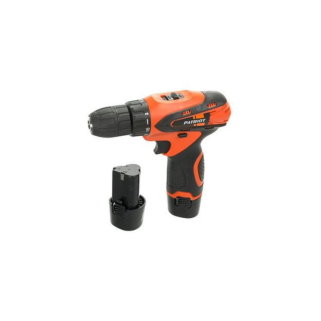 Дрель-шуруповерт Patriot THE ONE BR 114Li, 2Ач, с двумя аккумуляторами [180201405] фото 1