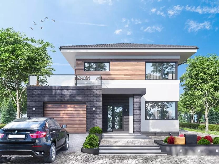 Проект дома KDR – 18 фото 1