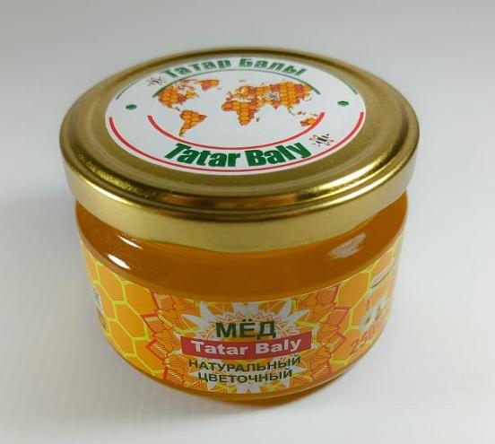 Мёд натуральный цветочный, 250 мл. ОПТ фото 1