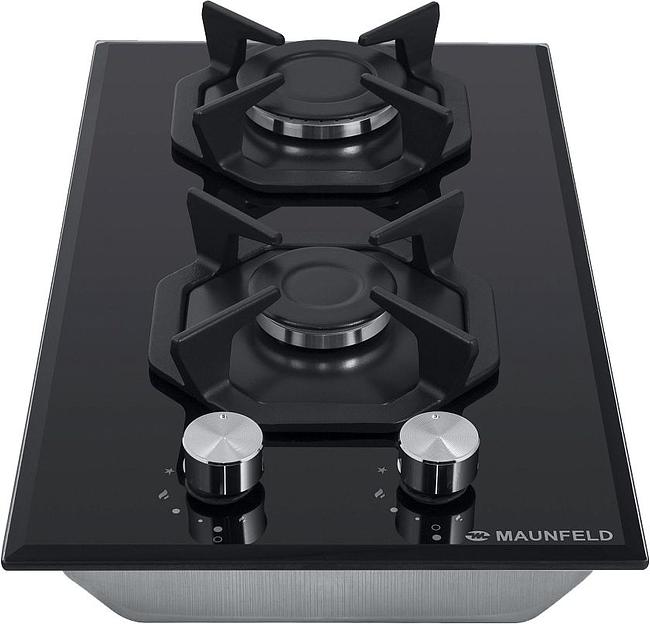 Газовая варочная поверхность Maunfeld EGHG.32.2CB\G черный фото 4