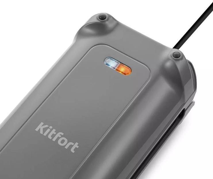 Вафельница Kitfort КТ-1690 700Вт черный/черный фото 3