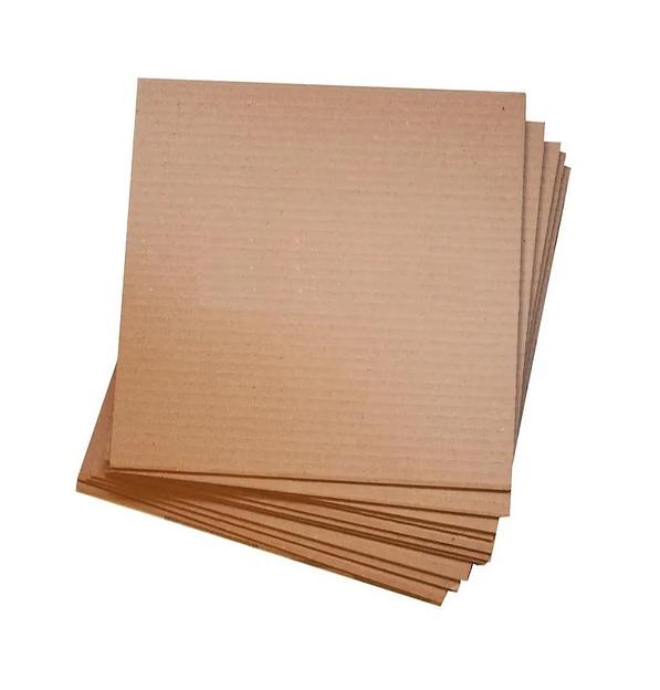 Гофрокартон листовой трехслойный. Упаковка 10 шт. Картон A4 - 210х297 мм, Опт фото 2