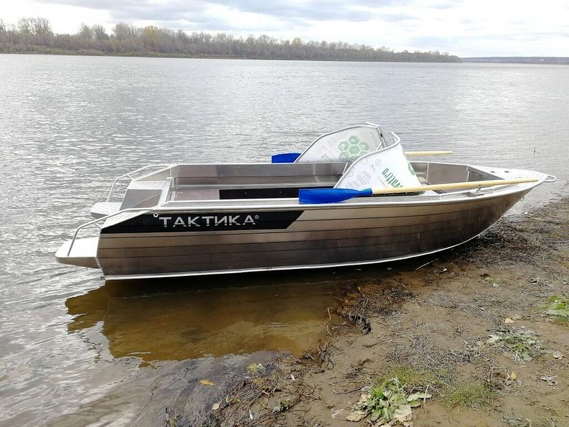 Алюминиевый катер Тактика 460 DC Lite, 480*180*82 см фото 3