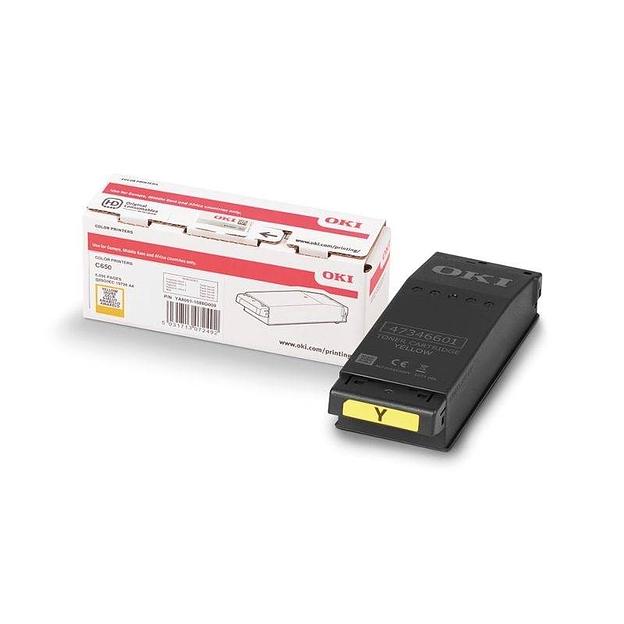 Тонер-картридж Oki C650 6K (yellow) фото 1
