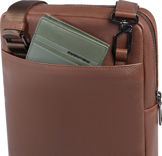 Сумка мужская Piquadro CRONUS CA1816S134/M коричневый натур.кожа фото 4