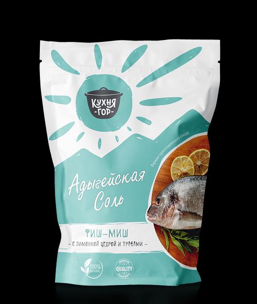 Адыгейская соль «Фиш-миш» 150 г дой пак 40 шт ОПТ фото 1