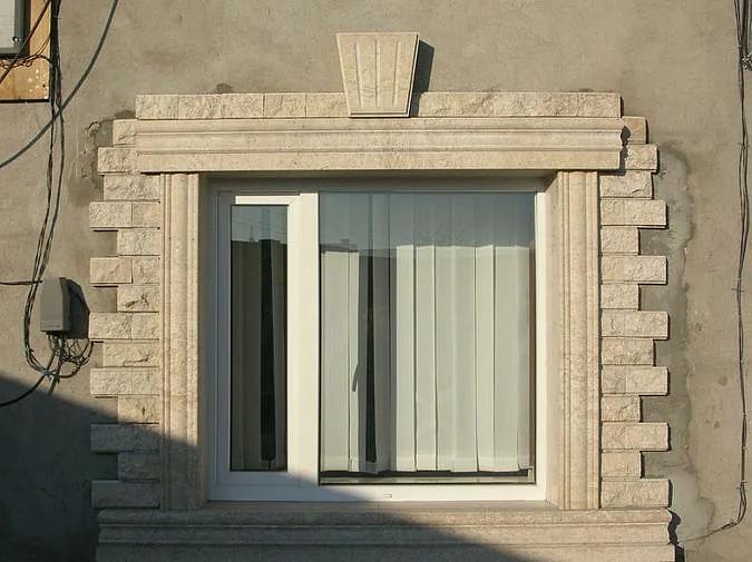 Откосы из травертина, под заказ фото 1