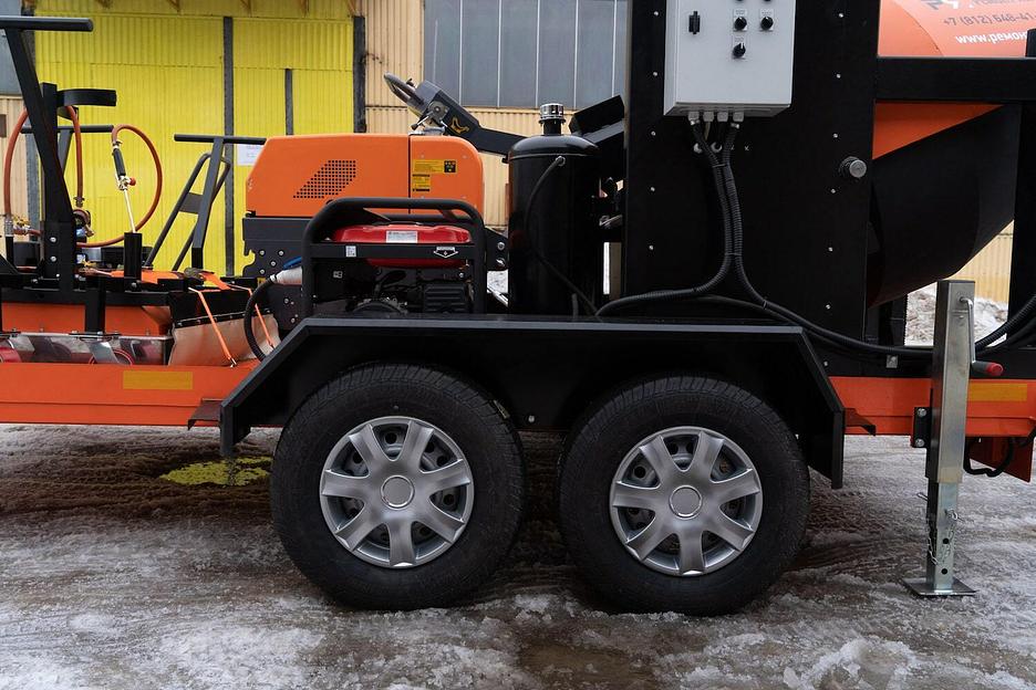 Машина для ремонта асфальта STPE 2000 с автономным рециклером фото 4