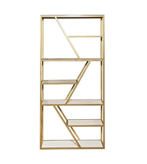 Стеллаж MebelOK 028 ЛДСП, металл, 90x30x202 см ОПТ фото 2