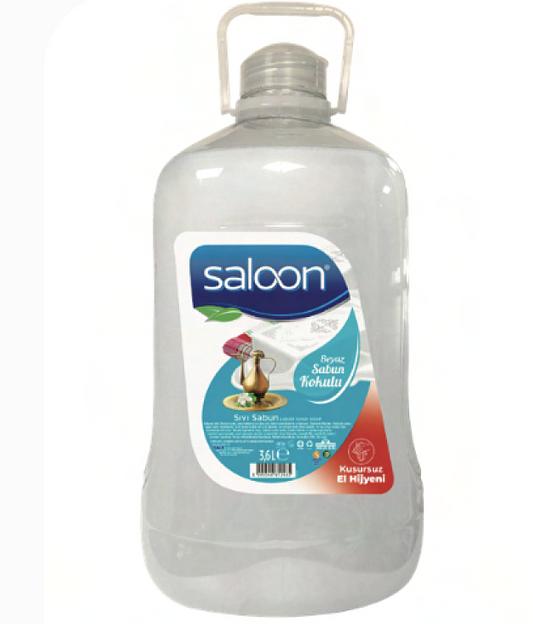 Saloon Жидкое мыло 3,6 л (Белое классическое) ОПТ фото 1