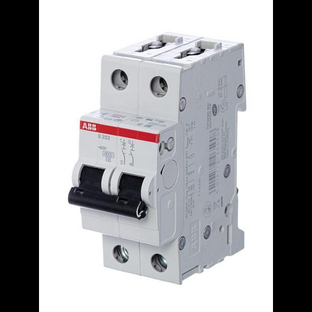 ABB 2CDS252001R0634 Автомат.выкл-ль 2-полюсной S202 C63 фото 1