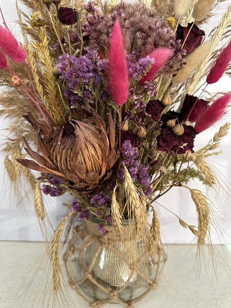 Букет из сухоцветов 40 см код 115797110 ОПТ фото 1