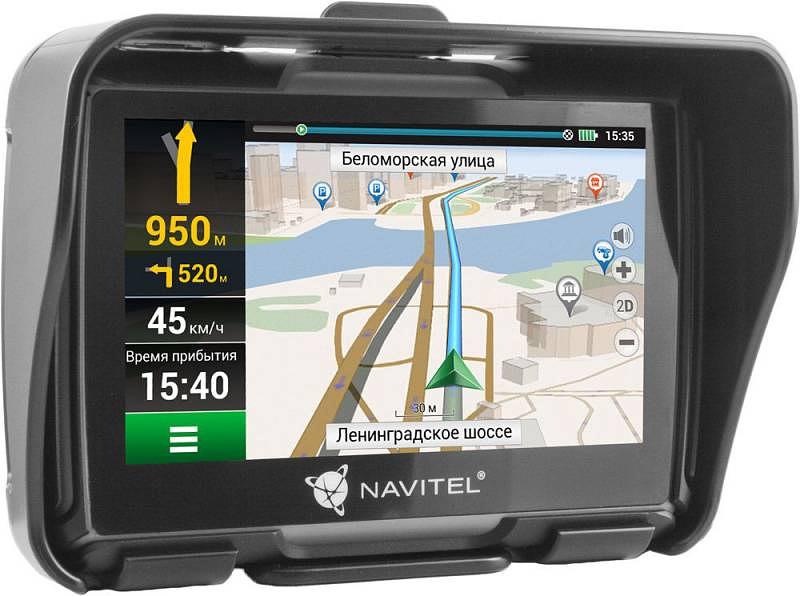 Навигатор Автомобильный GPS Navitel G550 Moto 4.3" 480x272 8Gb microSD черный Navitel фото 1