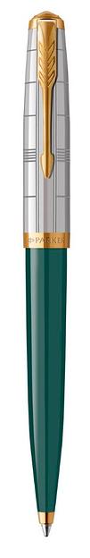 Ручка шариков. Parker 51 Premium (CW2169076) Forest Green GT M черн. черн. подар.кор. фото 1