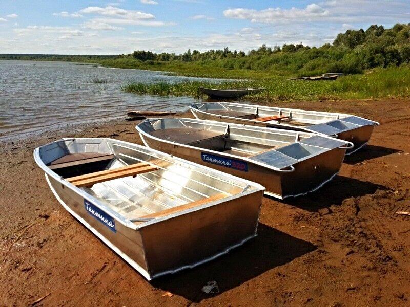 Алюминиевая лодка Тактика 270, 270*100*35 см фото 3