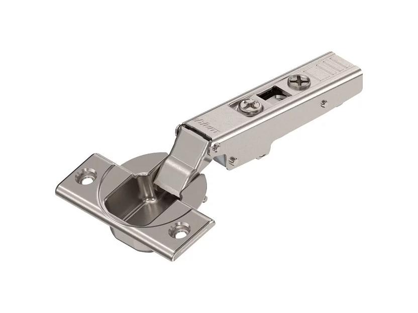 70T3550.TL  CLIP top  стандартная петля 110°, накладная, без пружины, чашка петли: на шурупы ОПТ фото 1