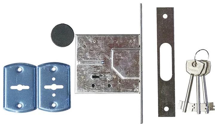 Дверной замок «Зубер» врезной, сувальдный ОПТ фото 1