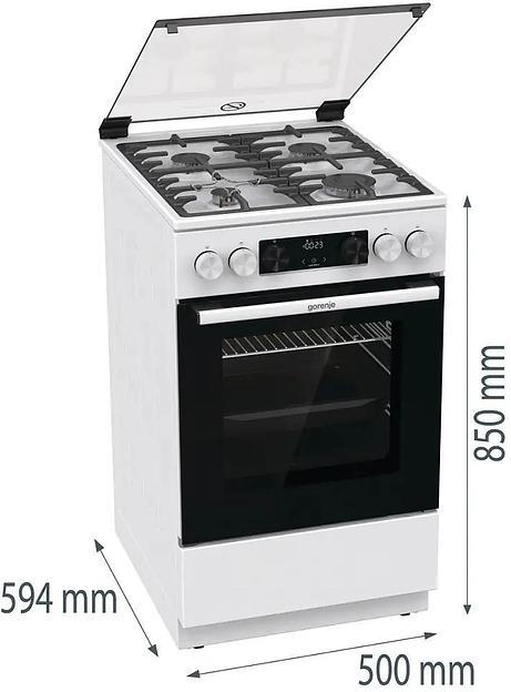 Плита Газовая Gorenje GGI5C23WF белый фото 7