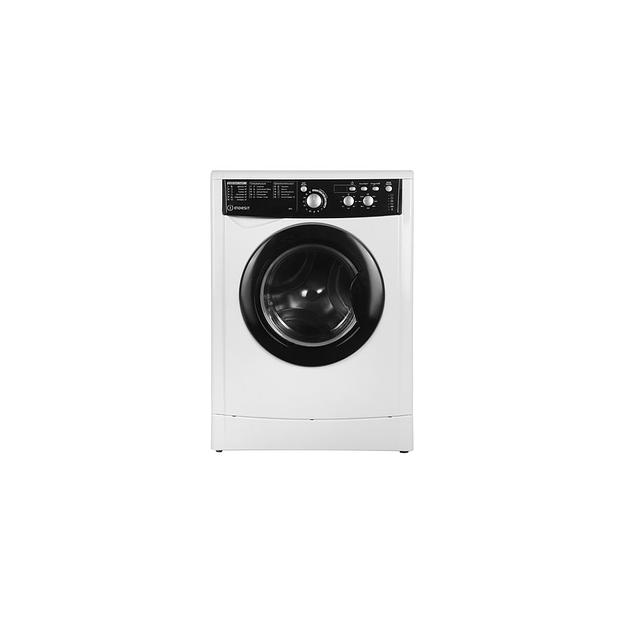 Стиральная машина суперузкая Indesit MyTime EWUD 4105 BK CIS, с фронтальной загрузкой, 4кг, 1000об/мин фото 1