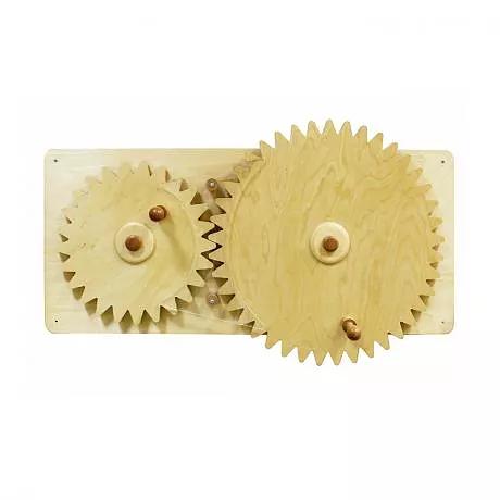 Настенный модуль «Зубчатые колеса» 105×13×60 см, арт.7.43 ОПТ фото 1
