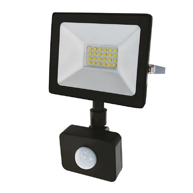 Rexant 605-008 Прожектор светодиодный с датчиком движения 20 Вт 200–260В IP44 1600 лм 6500 K холодный свет фото 1