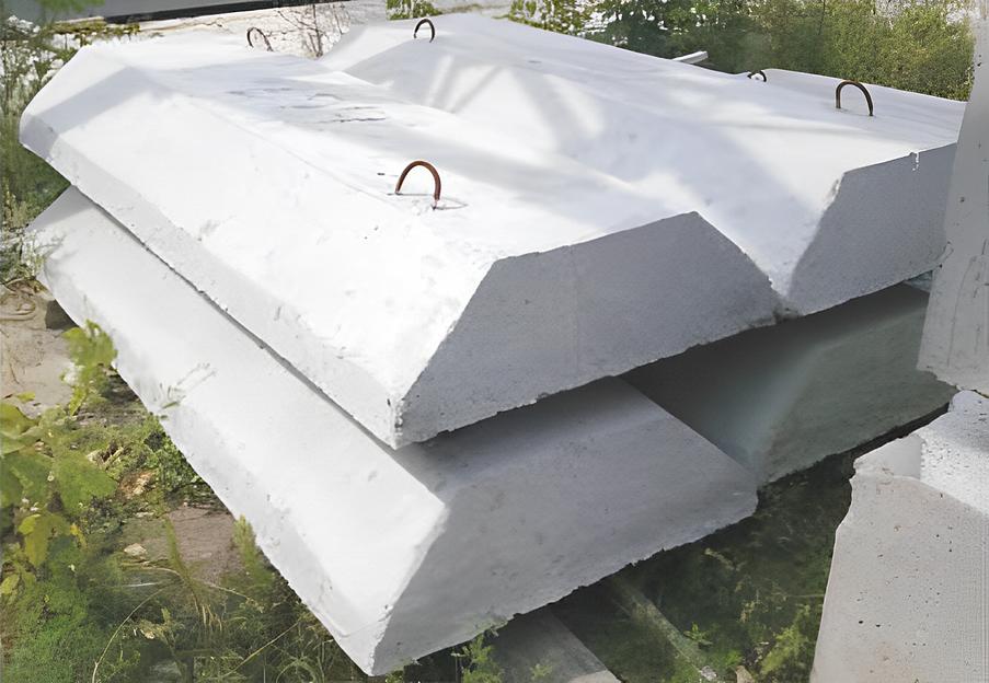 Плиты ленточных фундаментов ЖБИ фото 1