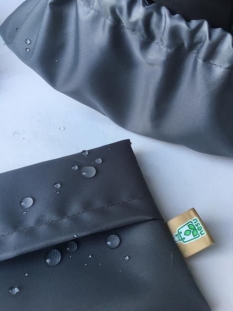 Бахилы многоразовые взрослые NESU «Макси» с сумкой, серый фото 5