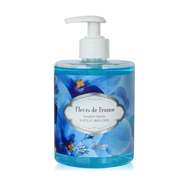 Liv delano жидкое мыло бархат фиалки 500г фото 1