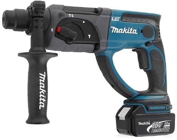 Перфоратор Makita DHR202RF патрон:SDS-plus уд.:1.9Дж аккум. (кейс в комплекте) фото 3
