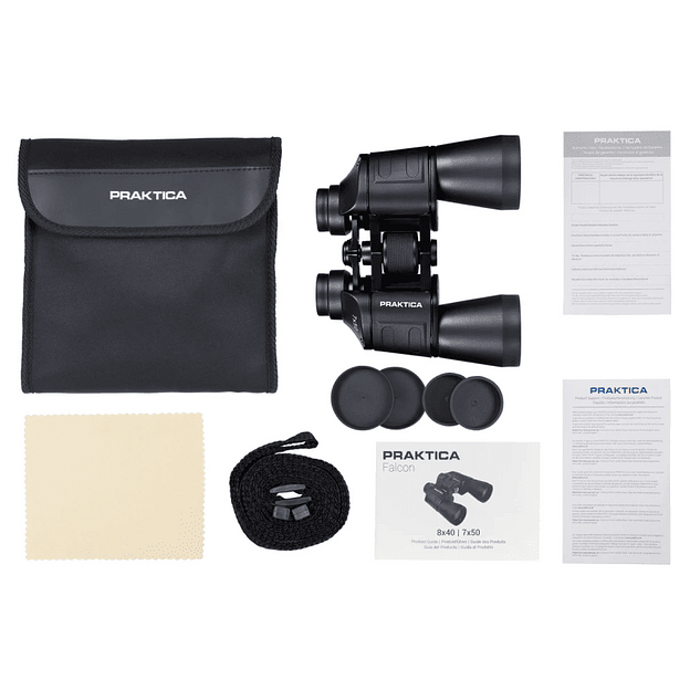 Praktica Бинокль Falcon 7x50, чёрный (PRA080) > фото 4