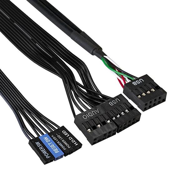 Exegate EX291139RUS Корпус Minitower ExeGate BAA-105-01 (mATX, без БП, 4*USB, аудио, черный) фото 3