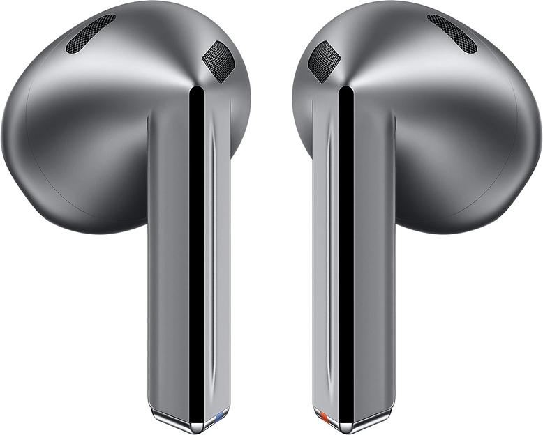 Гарнитура вкладыши Samsung Galaxy Buds 3 серебристый беспроводные bluetooth в ушной раковине (SM-R530NZAACIS) фото 3