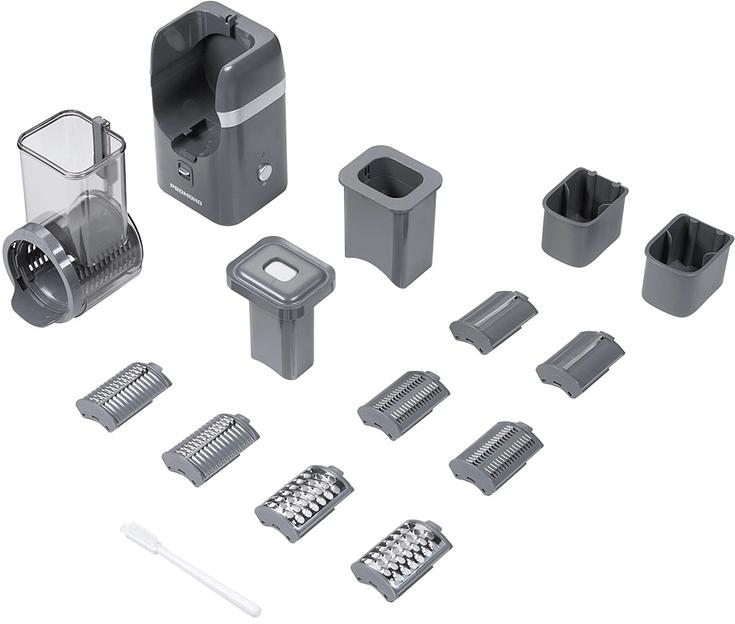 Измельчитель электрический Redmond FP618 80Вт серый фото 2