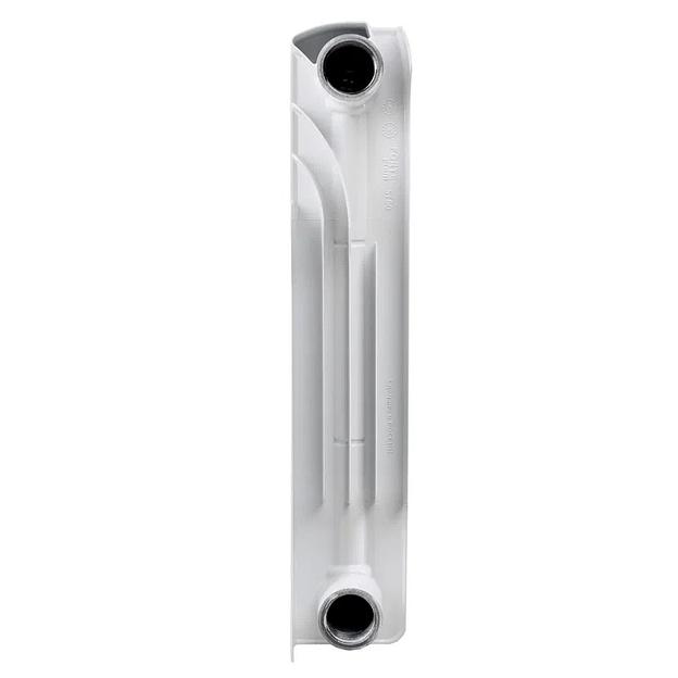 Радиатор биметаллический секционный 350/80/12 боковое подключение фото 4